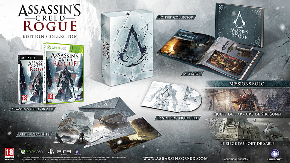 Assassin's Creed Rogue Edition Collector