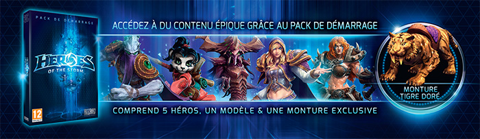 Heroes of The Storm boite